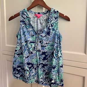 Lilly Pulitzer- size XS - sleeveless tank top